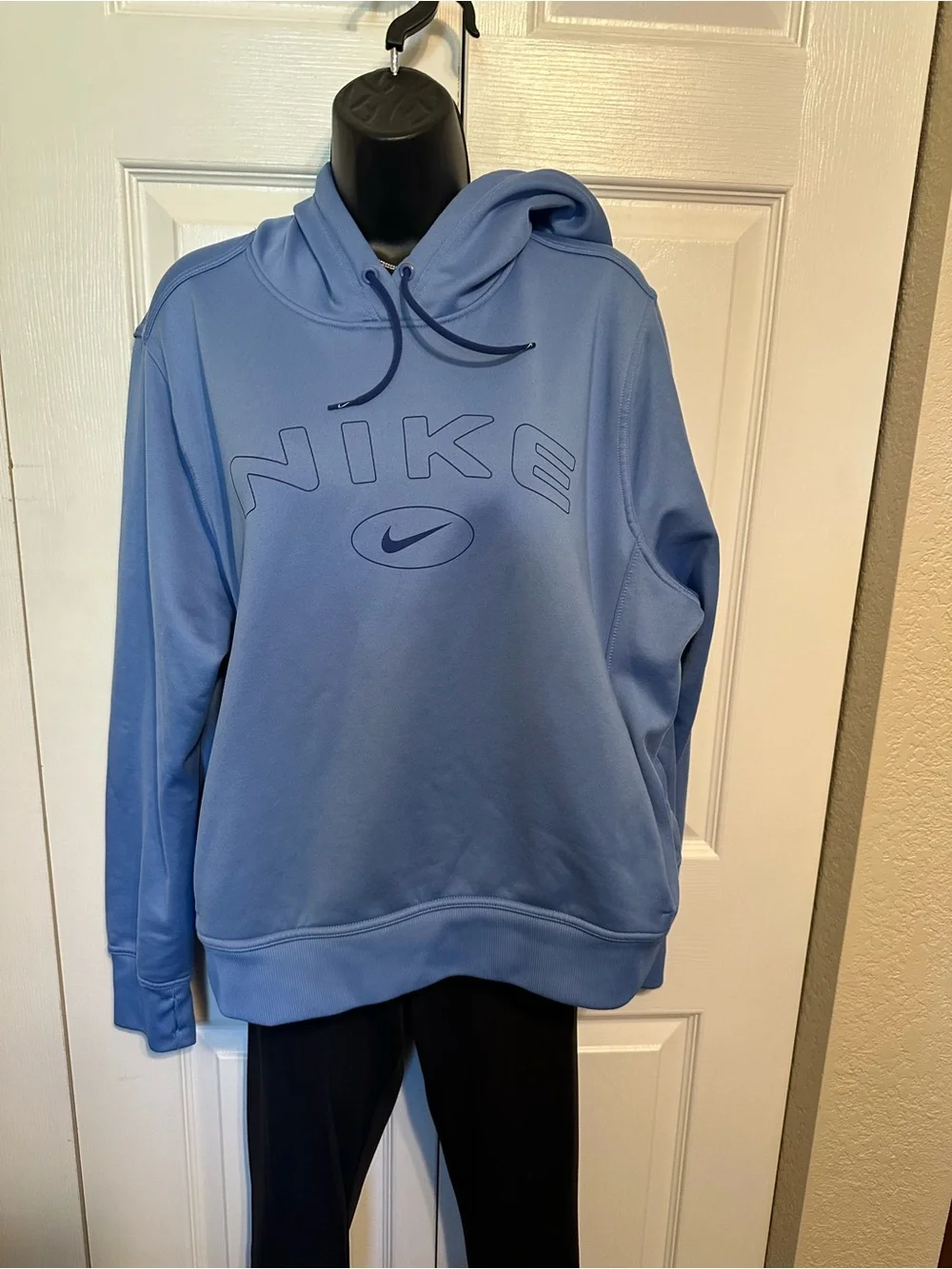Nike - Hydrogen Blue Therma-Fit Logo Hoodie - Women’s XXL